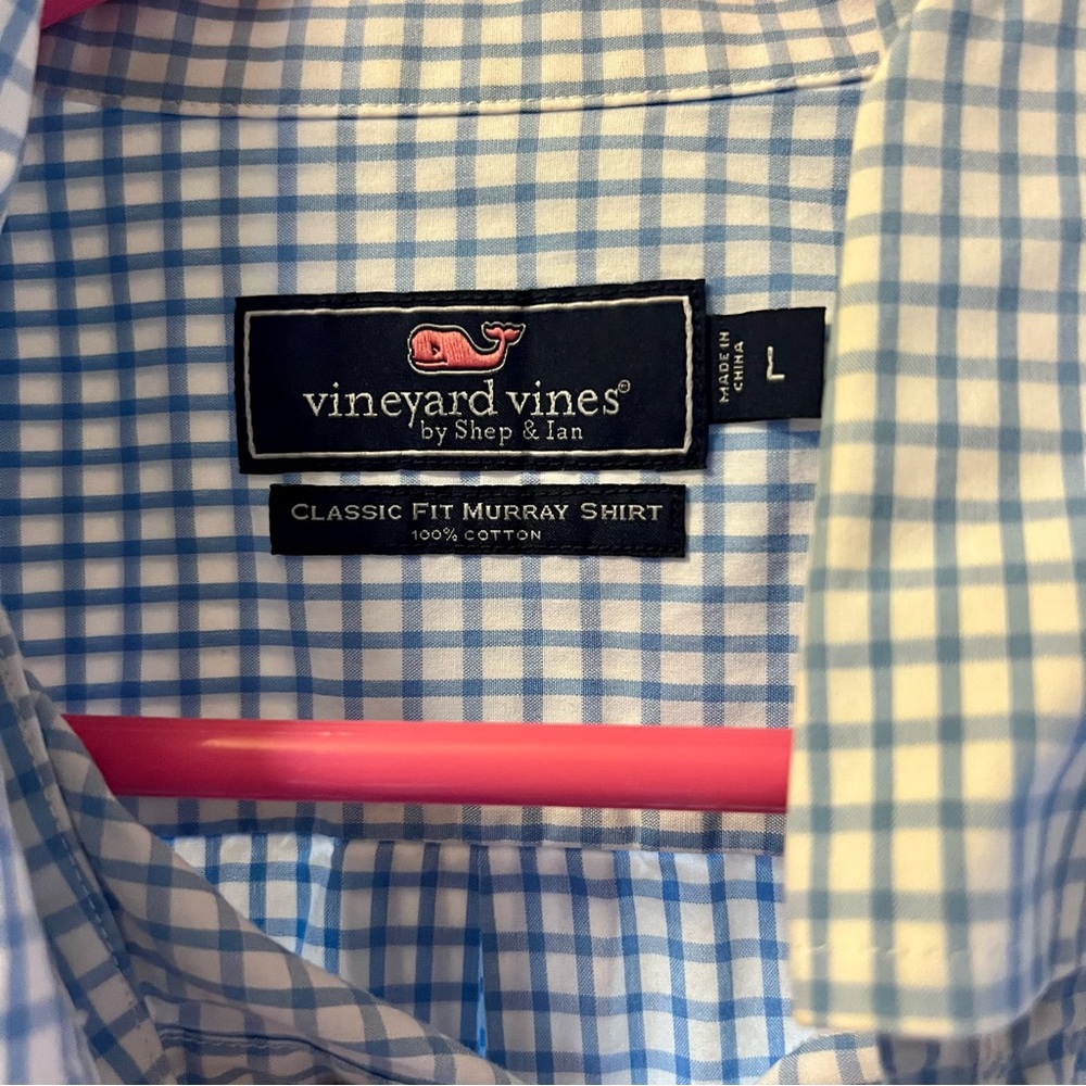 Vineyard Vines Classic Fit Murray Shirt-Large
